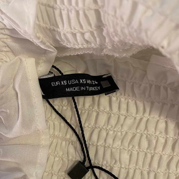 Zara RUFFLED BLOUSE - Picture 4 of 5